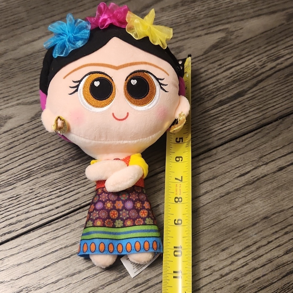 FRIDA KAHLO Plush Doll-Amparin Mexican. - Picture 9 of 10